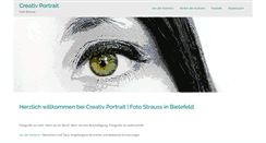 Desktop Screenshot of creativportrait.de
